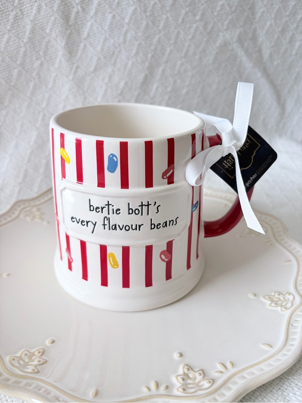 Rae Dunn × Harry Potter "bertie bott's every flavour beans" Ceramic Mug